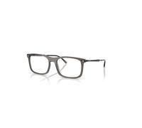 Ray-Ban Eyeglasses Unisex Rb7260 Optics - Black Frame Clear Lenses Polarized 56-19