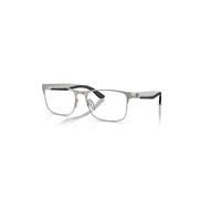 Ray-Ban Eyeglasses Unisex Rb7550 Optics - Gunmetal Frame Clear Lenses Polarized 55-18