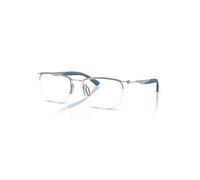 Ray-Ban Eyeglasses Unisex Rb7552 Optics - Gunmetal Frame Clear Lenses Polarized 52-19