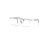 Ray-Ban Eyeglasses Unisex Rb7552 Optics - Gunmetal Frame Clear Lenses Polarized 52-19