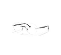 Ray-Ban Eyeglasses Unisex Rb8768 Optics - Black Frame Clear Lenses 50-18