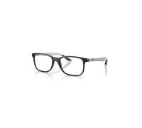 Ray-Ban Eyeglasses Unisex Rb8903 Optics - Matte Grey On Light Carbon Frame Clear Lenses Polarized 55-18