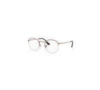Ray-Ban Eyeglasses Unisex Round Gaze - Bronze-copper Frame Clear Lenses Polarized 51-22