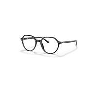 Ray-Ban Eyeglasses Unisex Thalia Optics - Shiny Black Frame Clear Lenses Polarized 49-18