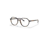 Ray-Ban Eyeglasses Unisex Thalia Optics - Yellow & Blue Havana Frame Clear Lenses Polarized 49-18