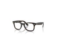 Ray-Ban Eyeglasses Unisex Wayfarer Ease Optics - Havana Frame Clear Lenses Polarized 50-22