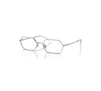Ray-Ban Eyeglasses Unisex Yevi Optics - Silver Frame Clear Lenses Polarized 56-18