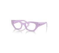 Ray-Ban Eyeglasses Unisex Zena Optics Bio-based - Lilac Frame Clear Lenses Polarized 52-22