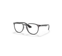 Ray-Ban Eyeglasses Woman Erika Optics - Grey Frame Clear Lenses 51-18