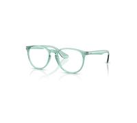 Ray-Ban Eyeglasses Woman Erika Optics - Transparent Green Frame Clear Lenses Polarized 51-18