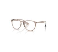 Ray-Ban Eyeglasses Woman Erika Optics - Transparent Light Brown Frame Clear Lenses Polarized 51-18