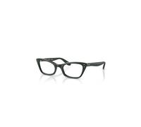 Ray-Ban Eyeglasses Woman Lady Burbank Optics - Green Frame Clear Lenses Polarized 49-20
