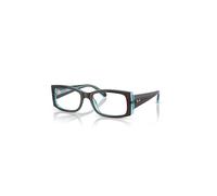 Ray-Ban Eyeglasses Woman Miriam Optics - Brown On Transparent Blue Frame Clear Lenses Polarized 54-19