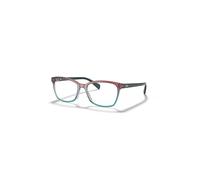 Ray-Ban Eyeglasses Woman Rb5362 Optics - Blue Frame Clear Lenses 54-17