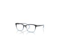 Ray-Ban Eyeglasses Woman Rb5362 Optics - Blue & Light Blue Frame Clear Lenses Polarized 52-17