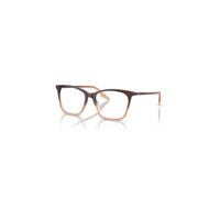 Ray-Ban Eyeglasses Woman Rb5422 Optics - Brown & Orange Frame Clear Lenses Polarized 52-16