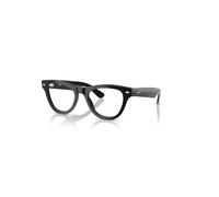 Ray-Ban Eyeglasses Woman Skyler Optics - Black Frame Clear Lenses Polarized 52-20