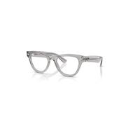 Ray-Ban Eyeglasses Woman Skyler Optics - Light Gray Frame Clear Lenses Polarized 52-20