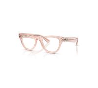Ray-Ban Eyeglasses Woman Skyler Optics - Transparent Pink Frame Transparent Lenses Polarized 52-20