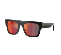 Ray-Ban Unisex Sunglass RB2217M Home Race Special Edition 2025 - Frame color: Black, Lens color: Grey Mirror Blue/Red