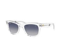Ray-Ban Sunglasses Unisex Charles Leclerc Driver Special Edition 2026 - Scuderia Ferrari Collection - Transparent Frame Grey Lenses 50-22