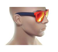 Ray-Ban FOLDING WAYFARER RB4105 6019/69 54mm Mens Sunglasses MATTE ORANGE BLACK