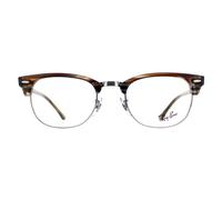 Ray-Ban Glasses Frames RX5154 Clubmaster 5749 Polished Brown Men Women