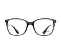 Ray-Ban Glasses Frames RX7066 5848 Transparent Grey Men Women