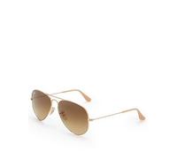 Ray-Ban Gradient Lens Aviator Sunglasses Gold