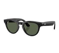 RAYBAN META HEADLINER GLASSES GEN2 BLACK GREY TRANSITIONS SAPPHIRE GREEN RRP£459