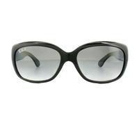 Ray-Ban Sunglasses Jackie Ohh 4101 601/T3 Shiny Black Grey Gradient Polarized