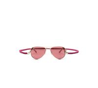 RAY-BAN JUNIOR aviator-frame sunglasses - Gold One Size