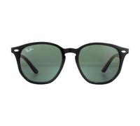Ray - Ban Kid Ray - Ban RJ9070S 100/71 Sunglasses Injected Black Green Geometric Normal