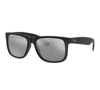 Ray-Ban Sunglasses Justin 4165 622/6G Rubber Black Grey Mirror