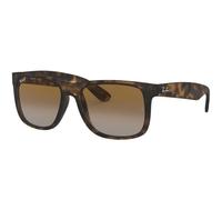 Ray-Ban Sunglasses Justin 4165 865/T5 Matt Havana Brown Gradient Polarized 55mm
