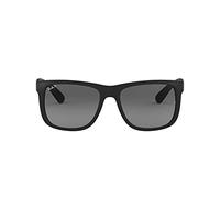 Ray-Ban Justin Sunglasses Matte Black Polarised RB4165 622/T3 55