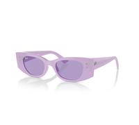 Ray-Ban Sunglasses Unisex Kat Bio-based - Lilac Frame Violet Lenses 49-20