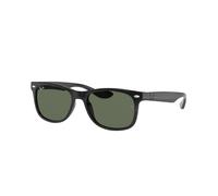 Ray - Ban Kid Ray - Ban RJ9052S JUNIOR NEW WAYFARER 100/71 Sunglasses Injected Black Green Squared Normal