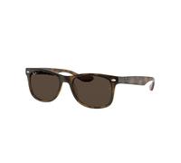Ray - Ban Kid Ray - Ban RJ9052S JUNIOR NEW WAYFARER 152/73 Sunglasses Injected Turtle Brown Squared Normal