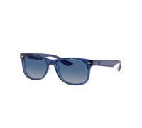 Ray - Ban Kid Ray - Ban RJ9052S JUNIOR NEW WAYFARER 70624L Sunglasses Nylon Blue Grey Squared Normal Shaded