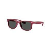 Ray - Ban Kid Ray - Ban RJ9052S JUNIOR NEW WAYFARER 717887 Sunglasses Nylon Red Grey Squared Normal