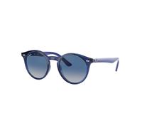 Ray - Ban Kid Ray - Ban RJ9064S 70624L Sunglasses Injected Blue Grey Pantos Normal Shaded