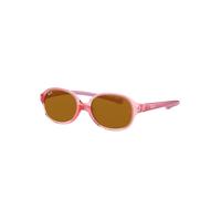 Ray - Ban Kid Ray - Ban RJ9187S 7080/3 Sunglasses Nylon Red Brown Round Normal