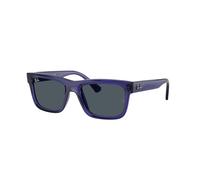 Ray - Ban Kid Ray - Ban RJ9196S 719187 Sunglasses Injected Violet Grey Squared Normal