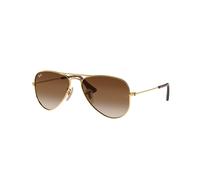 Ray - Ban Kid Ray - Ban RJ9506S JUNIOR AVIATOR 223/13 Sunglasses Metal Gold Brown Pilot Normal Shaded