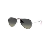 Ray - Ban Kid Ray - Ban RJ9506S JUNIOR AVIATOR 302/11 Sunglasses Metal Silver Grey Pilot Normal Nuanced
