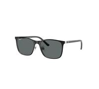 Ray - Ban Kid Ray - Ban RJ9551S 295/81 Sunglasses Metal Black Grey Squared Polarized