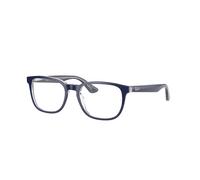 Ray-Ban Eyeglasses Children Rb1592 Optics Kids - Blue On Transparent Frame Clear Lenses Polarized 48-16