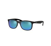 Ray-Ban Junior Sunglasses 9062 701355 Black Blue Mirror