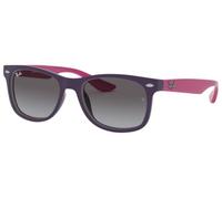 Ray - Ban Kid RJ9052S JUNIOR NEW WAYFARER 70218G Sunglasses Nylon Violet Grey Squared Normal Shaded